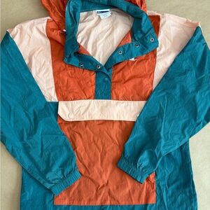 Champion Anorak Color Block Pullover Windbreaker